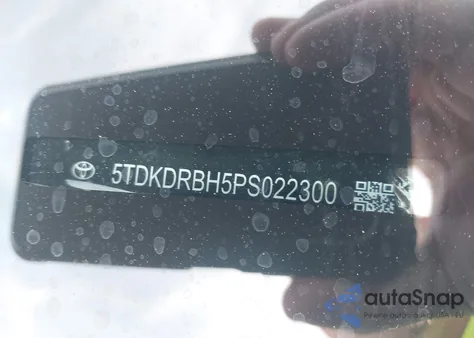 2023 Toyota Highlander L/Le/Xle/Limited/Platinum/Xse from USA, damaged, VIN 5TDKDRAHXPS517268